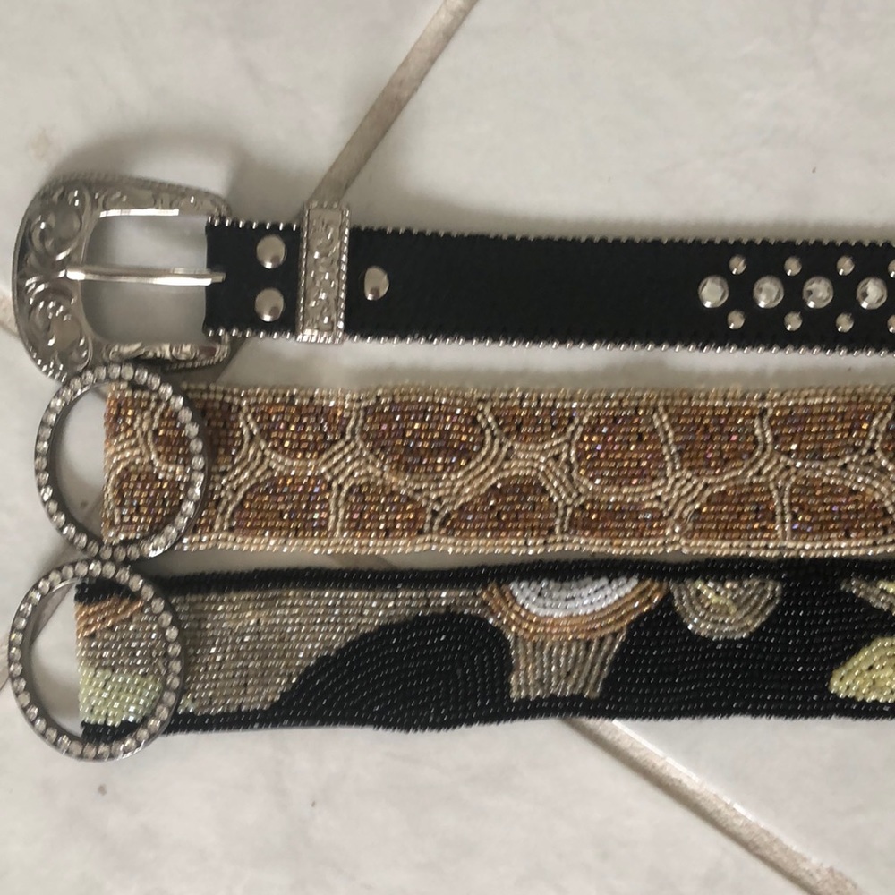 Three belts
